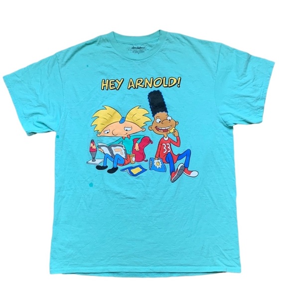 Hey Arnold Graphic T-Shirt Size Large - Picture 1 of 9